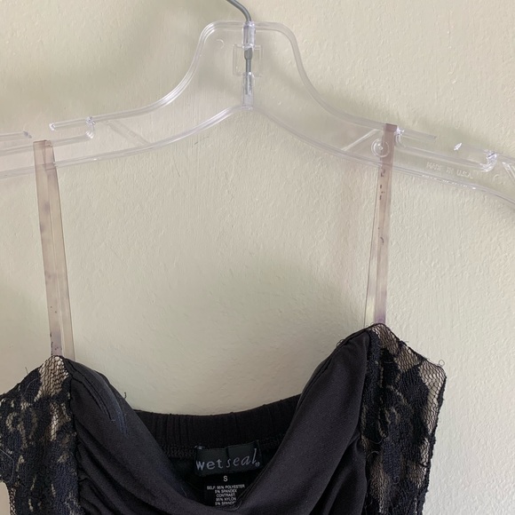 Wet Seal black bodycon dress size S - Picture 4 of 7